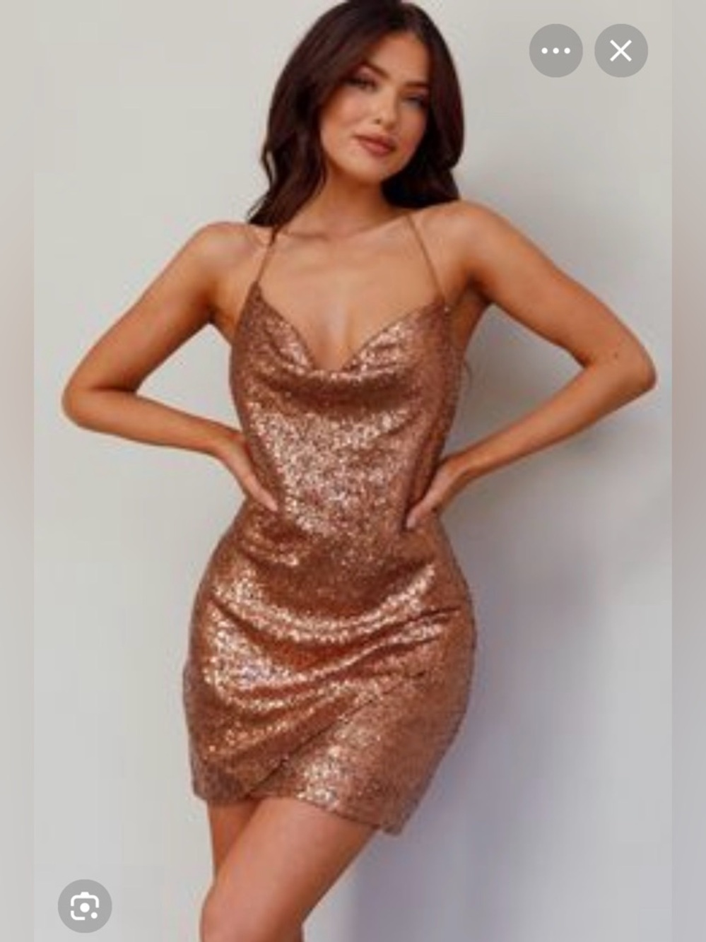 Forever 21 Black and Tan Leopard Print Mini Dress